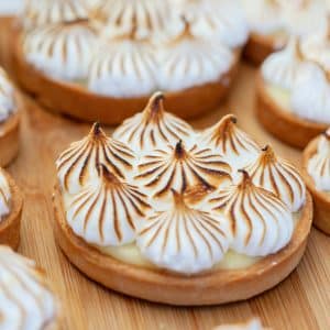 Tartelette citron meringuée