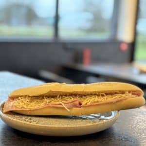 Panini jambon fromage