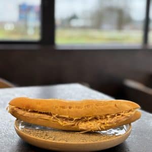 Panini poulet kebab