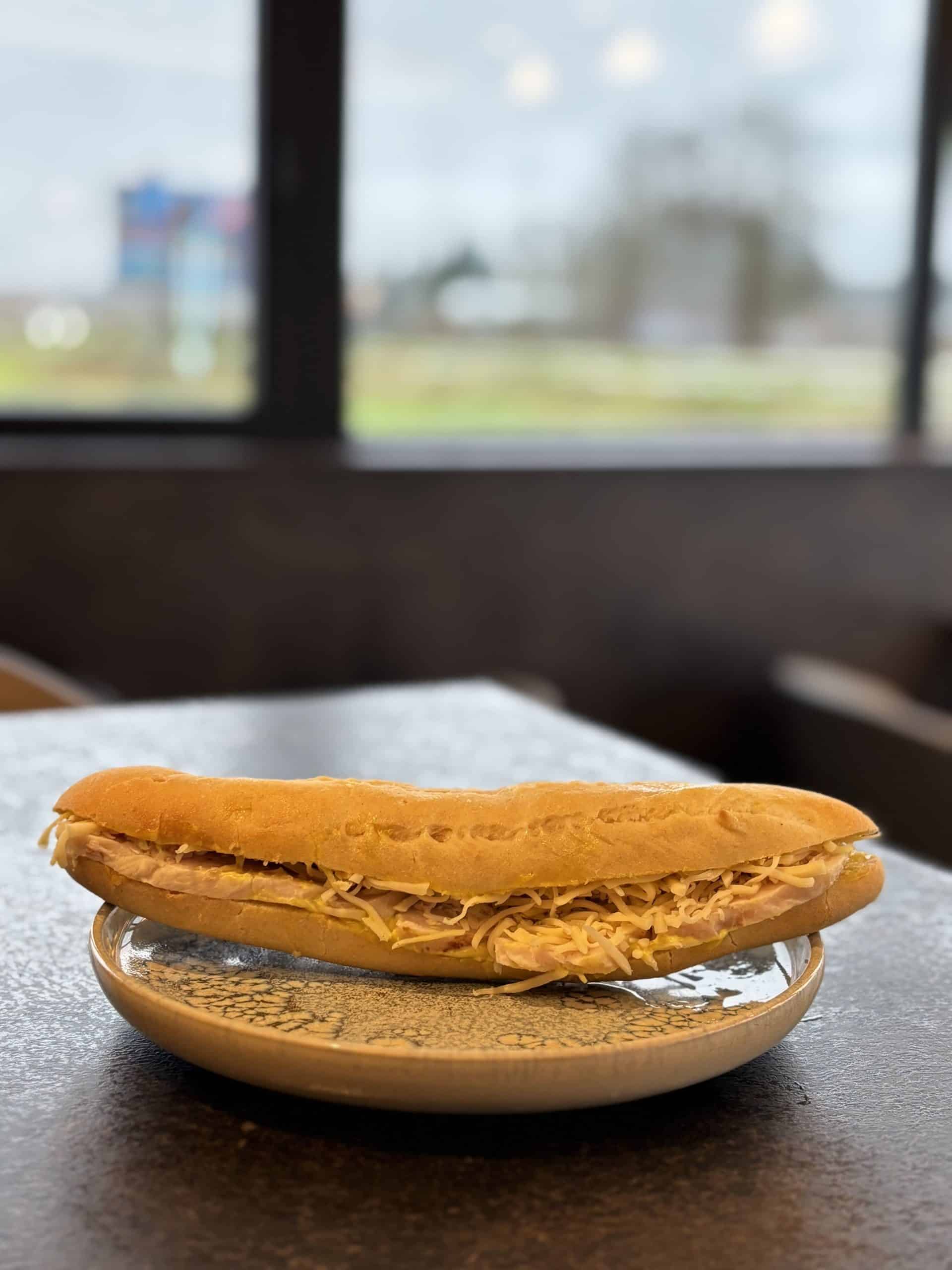 Panini poulet kebab