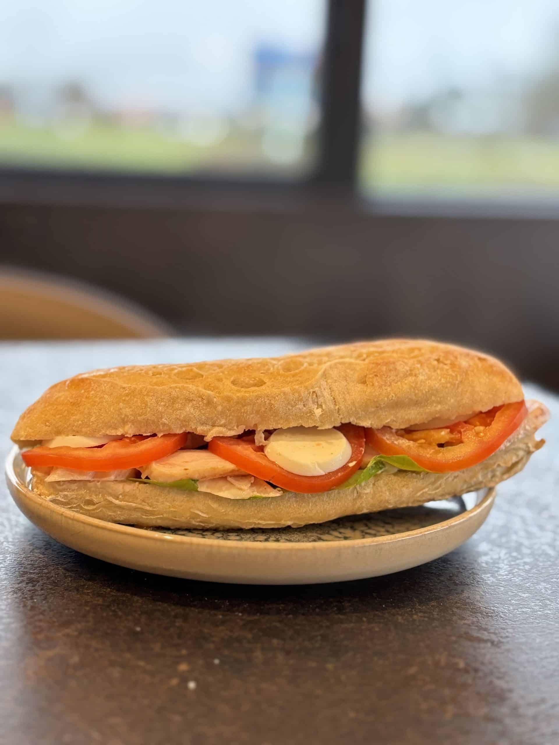 Baguette poulet