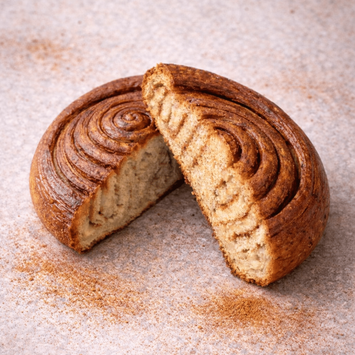 Brioche feuilletée canelle