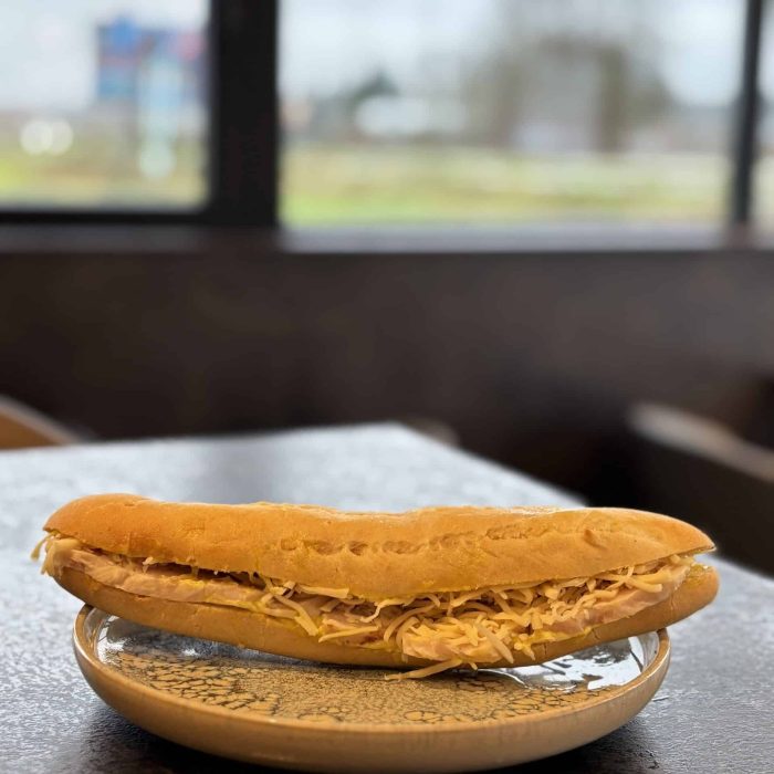 Panini poulet kebab