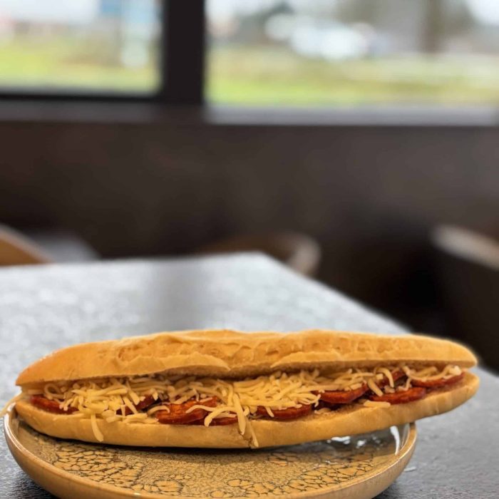 Panini chorizo emmental