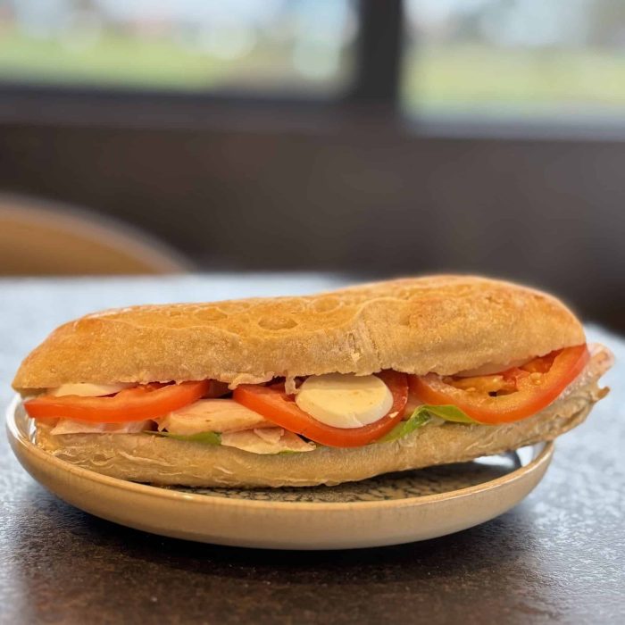 Baguette poulet